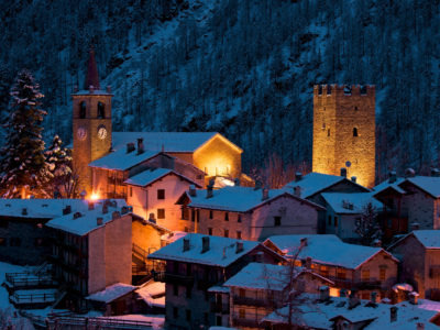 VALLE D'AOSTA - champorcher veduta notturna invernale (foto marco spataro)_06